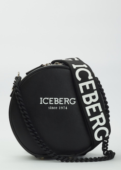 Круглая сумка Iceberg из натуральной кожи, фото